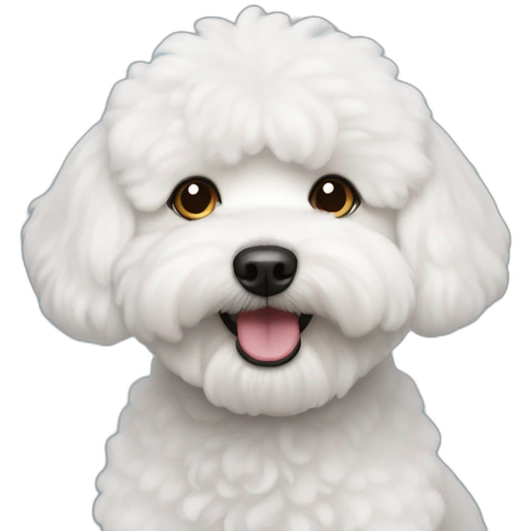 Bichon frise emoji