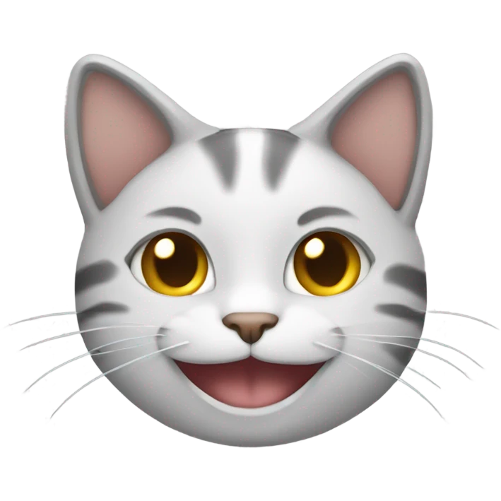 Cat smile emoji