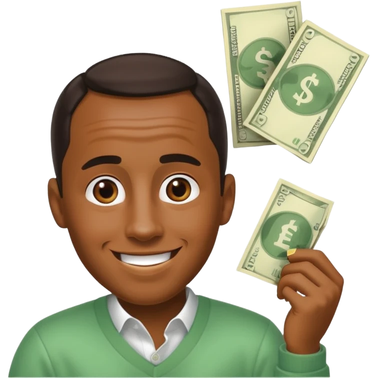 diddy spreading money emoji