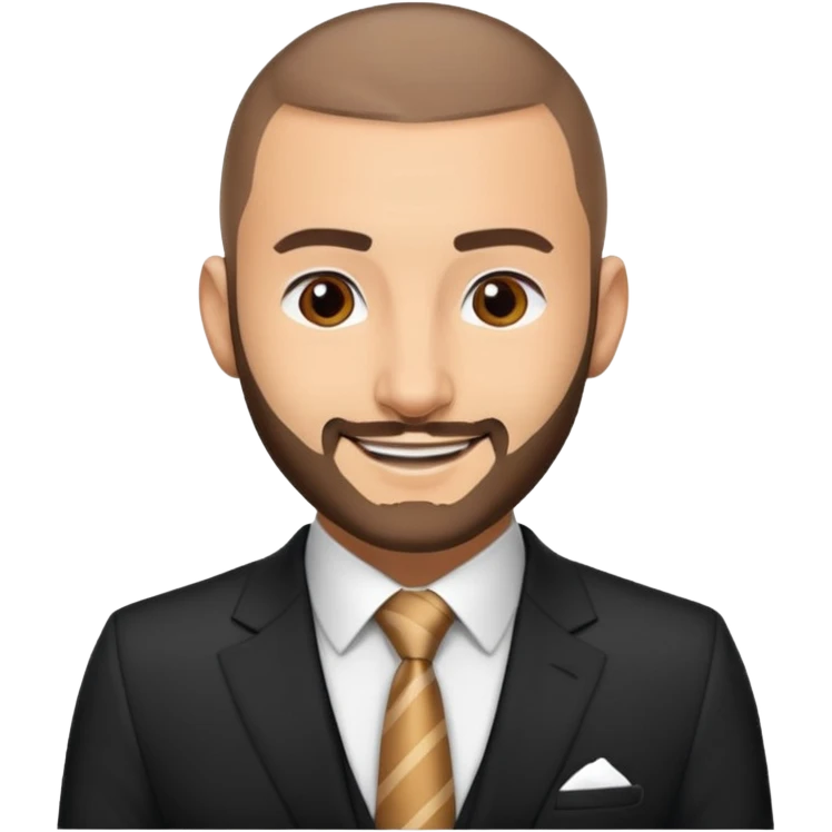 karim benzema in suit and tie emoji