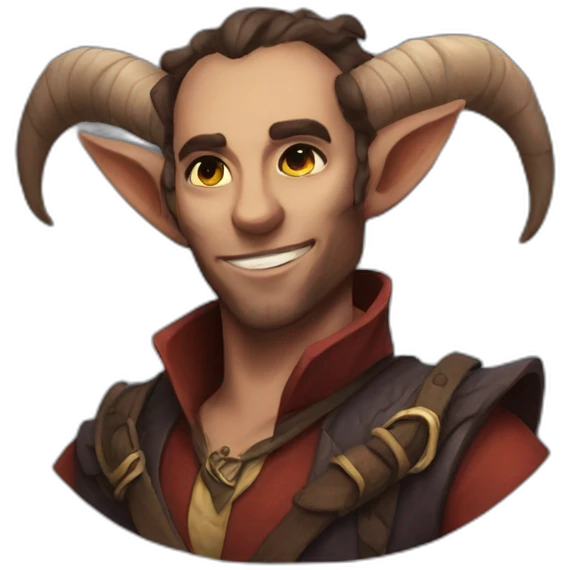 Tiefling bard emoji