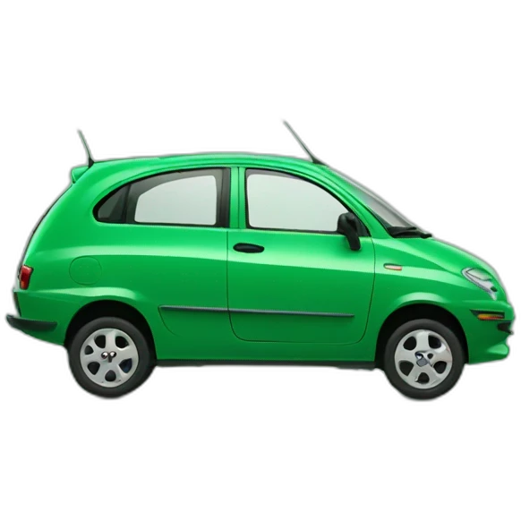 Fiat multipla green emoji