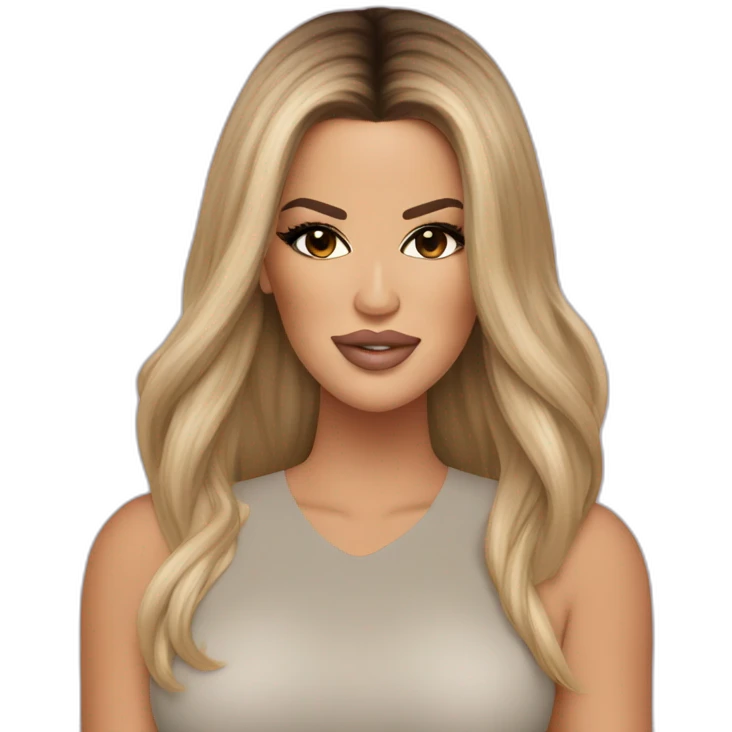 Khloe Kardashian emoji