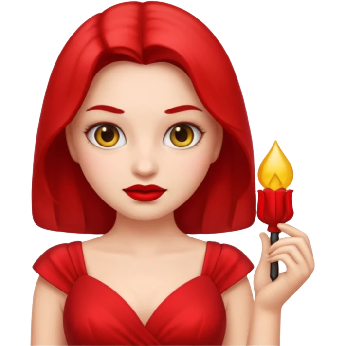 “Emoji girl, femme fatale emoji