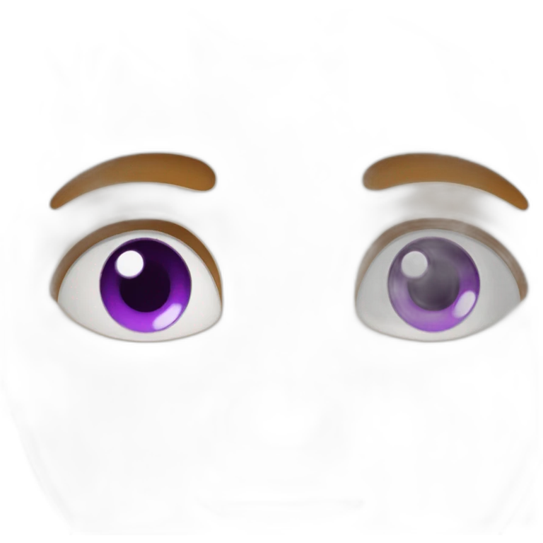Young man with bruised purple eye emoji