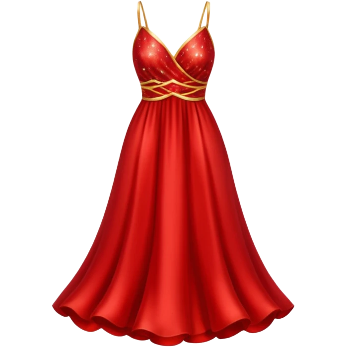 glitter red Summer emoji