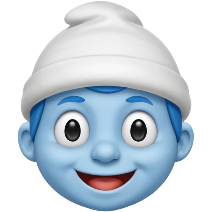 Smurf emoji