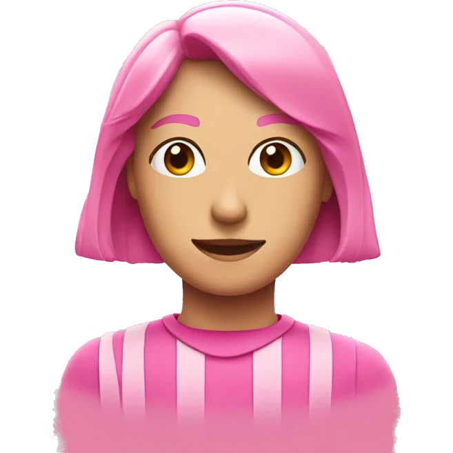 Pink Netflix logo emoji