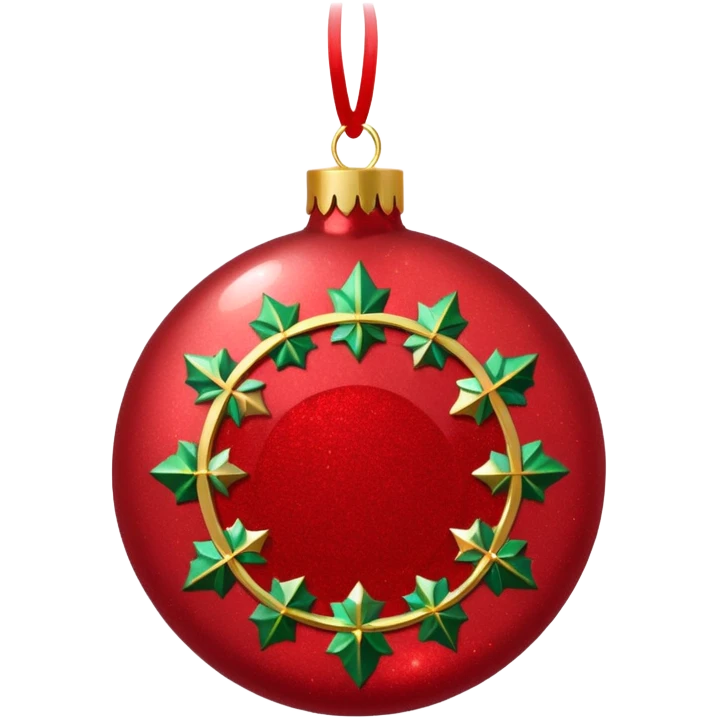 christmas ornament O' Well Noel emoji