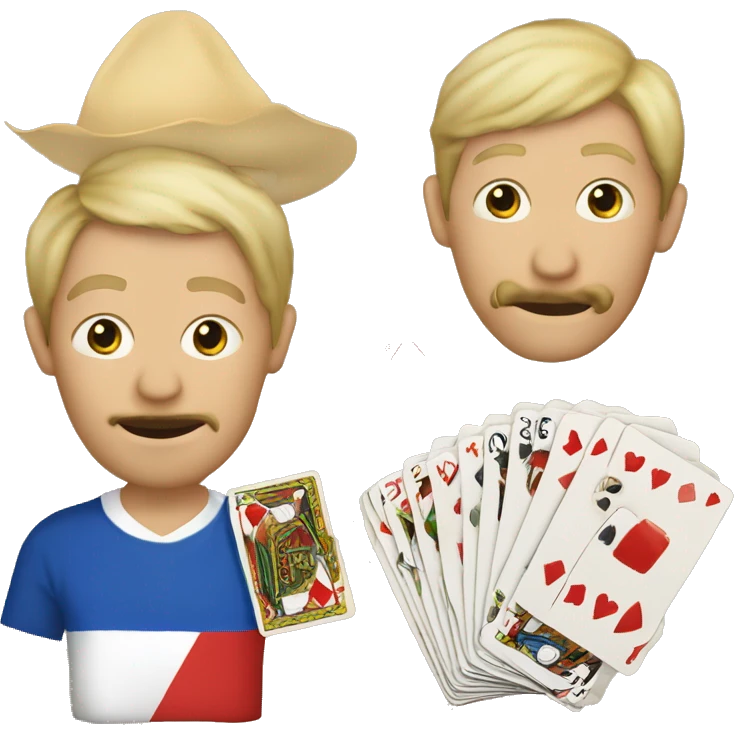 juego de cartas argentino "truco" emoji