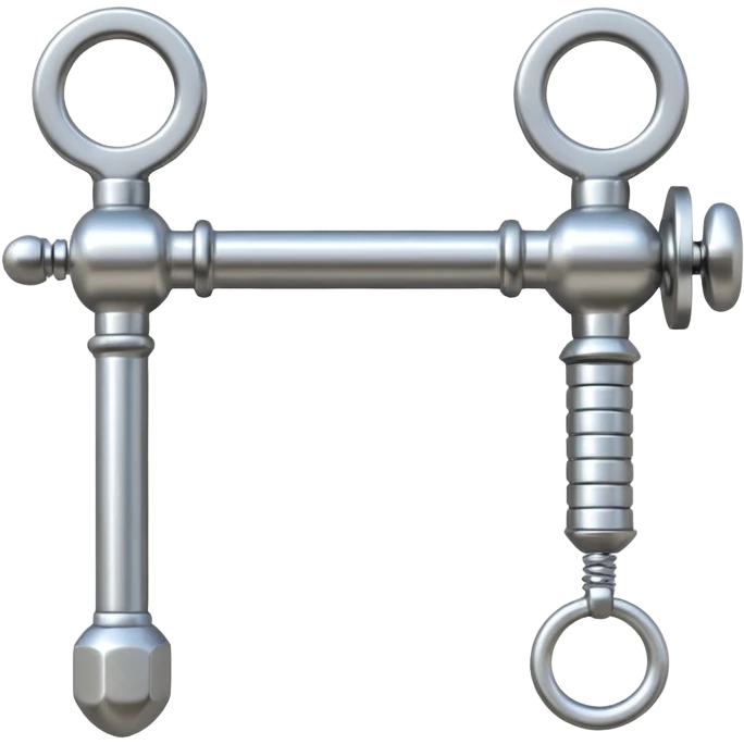 Metal nut cracker  emoji