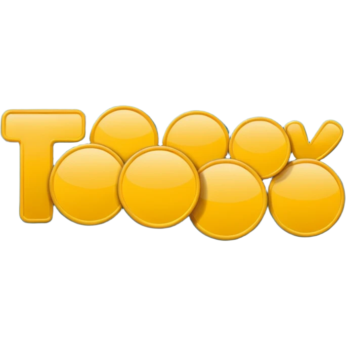 Discord custom emoji, 1:1.
Pop rounded font text "Thank You".
Single color, flat design.
Only simple circles around it.
No hearts, no stars, no sparkles.
High contrast, readable at small size.
 emoji