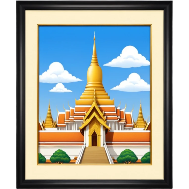 Phra That Luang emoji