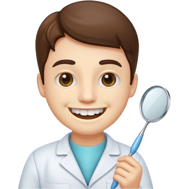 generate a dentist emoji that treats teeth emoji