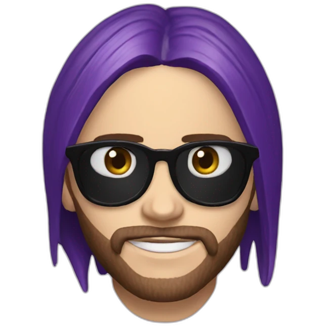 Jared Leto eggplant emoji