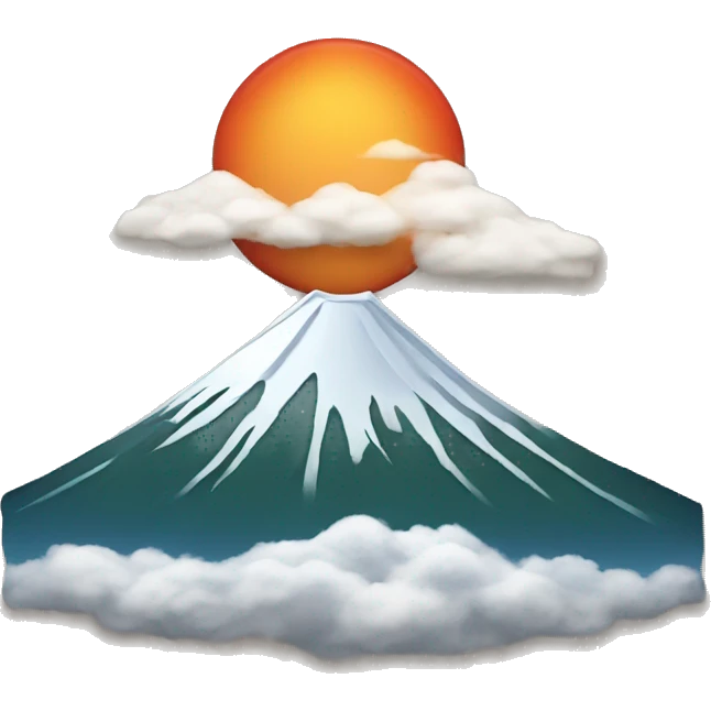 Mount Fuji emoji