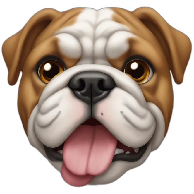 bulldog emoji