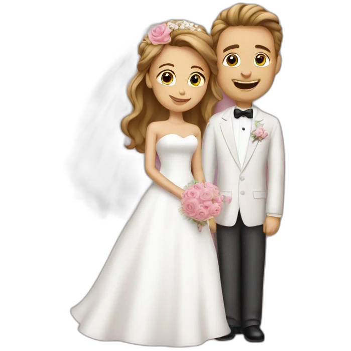 Wedding-pink emoji