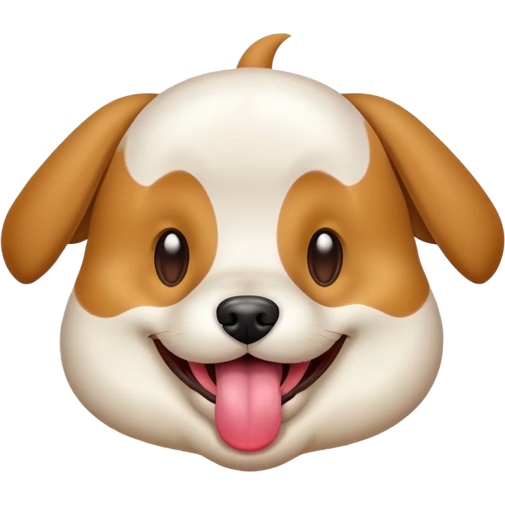Doggy saying good morning  emoji