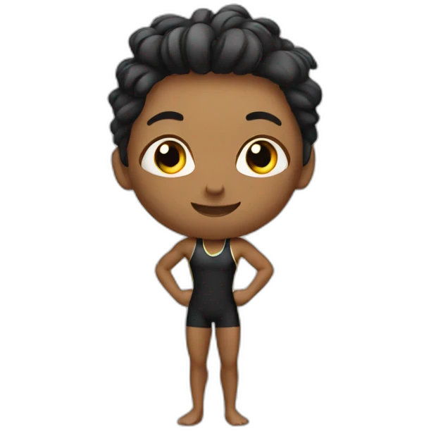 swimmer is diving stance emoji