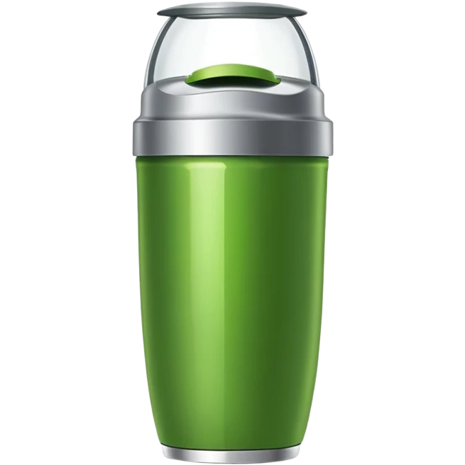 Emoji de una nutribullet color (verde heineken) emoji