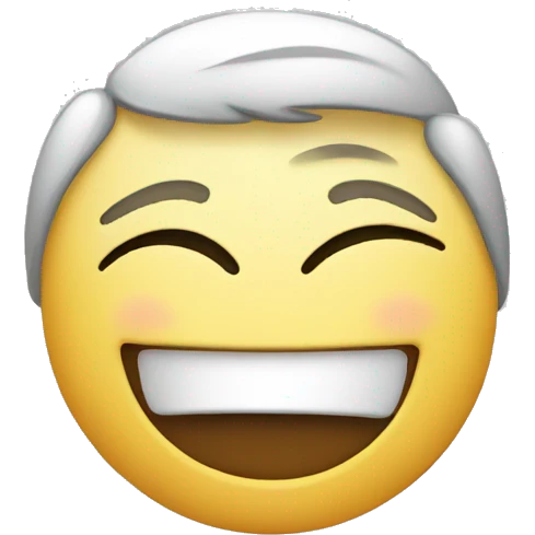 blank face wink emoji