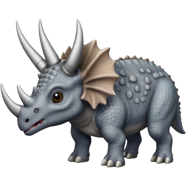 Triceratops emoji