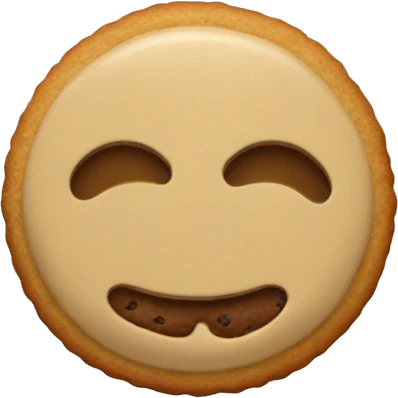 beige neutral mit cookie emoji
