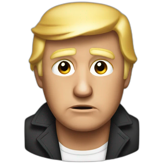 donald-trump-arrested emoji