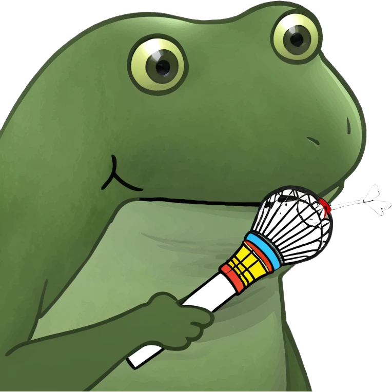 badminton shuttlecock emoji