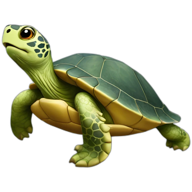 loutres une tortue emoji