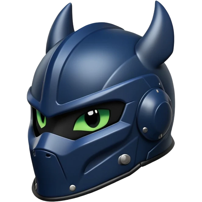 Night Fury in helmet emoji