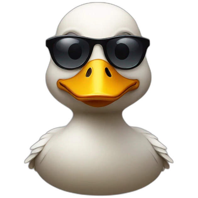 duck with sunglasses emoji