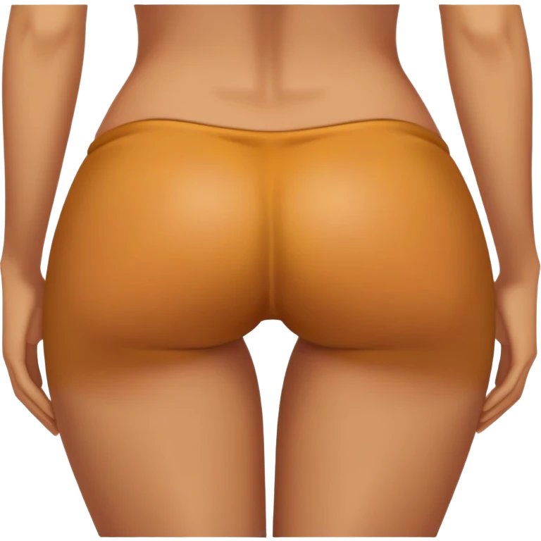 buttocks emoji