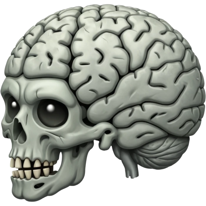 ZOMBIE BRAIN emoji