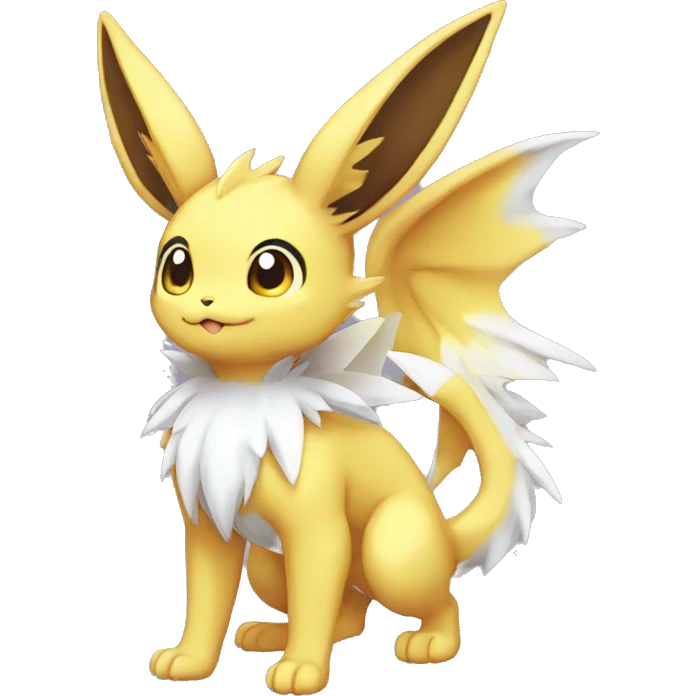 Shiny-Eeveelution-Cute-Dragon-Pokémon-fusion full body emoji