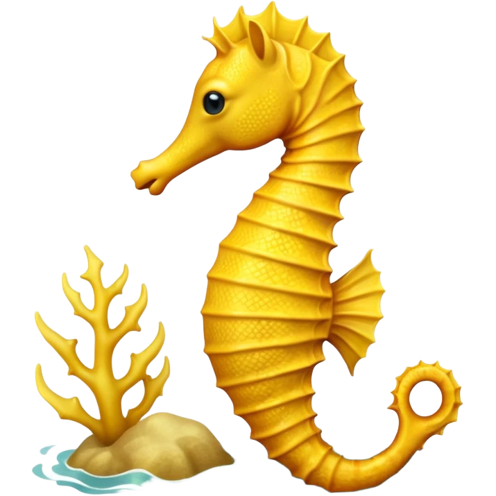 Seahorse - чтобы выглядил как настоящий emoji