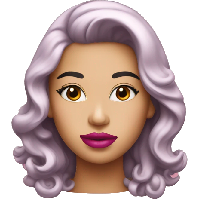 pink lipstik emoji