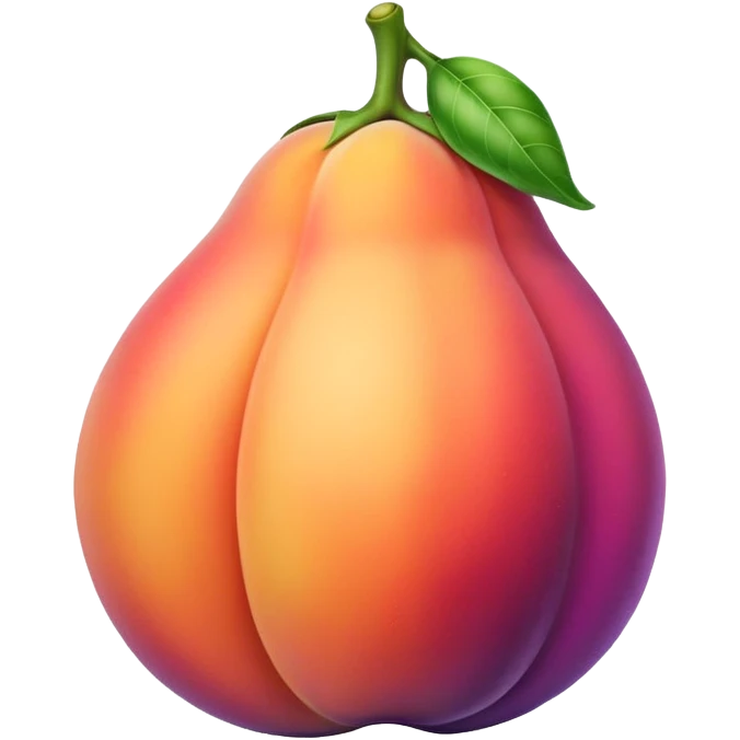peach eggplant  emoji