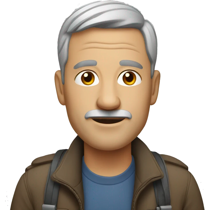 Middle Aged Expat emoji