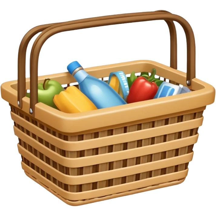 shopping basket emoji