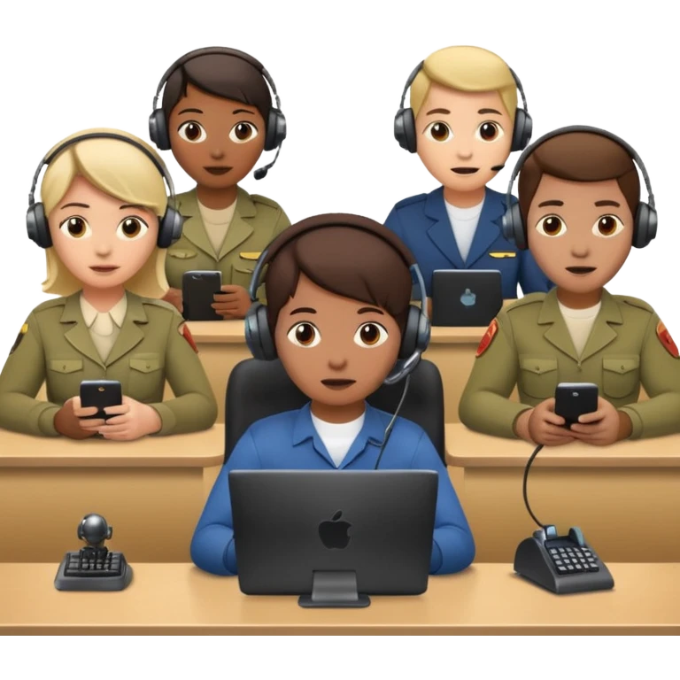 make a scamer call center emoji whit yt grenade hub emjoi emoji