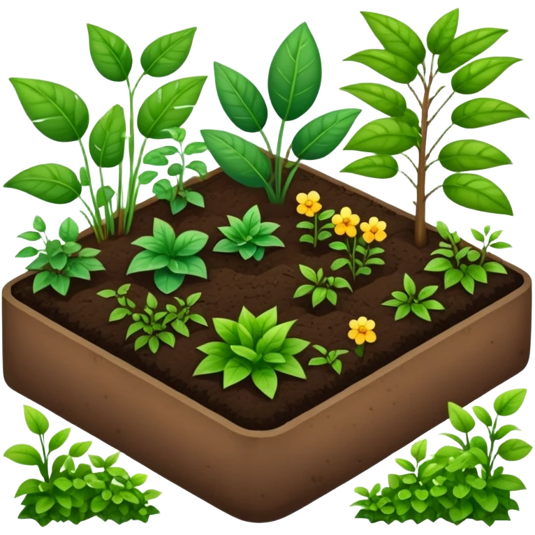 garden bed emoji