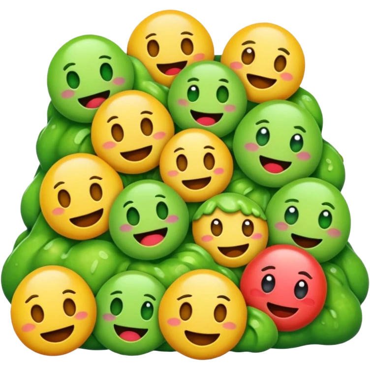 All the gross emojis combined emoji