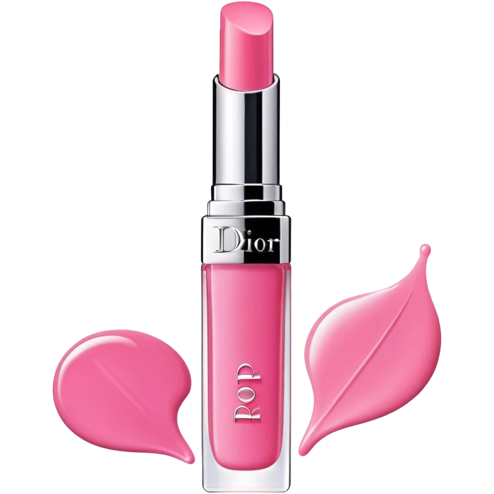 Pink Dior lipgloss  emoji