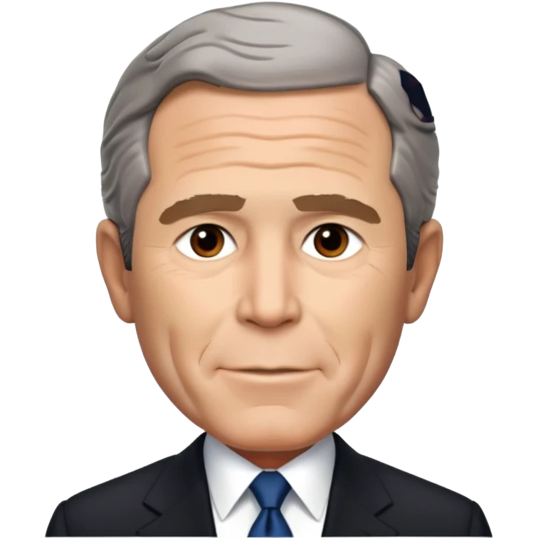 George W. Bush president emoji