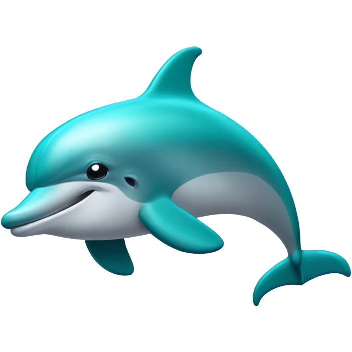 Dolphins in a cale emoji