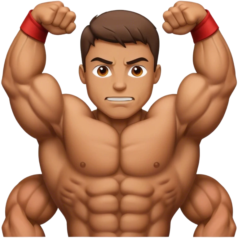 Person with hurge muscels  emoji