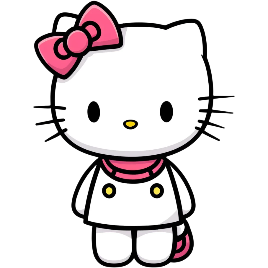 ￼Hello kitty lipstick  emoji