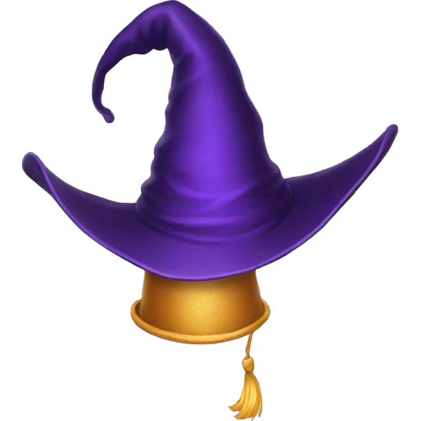 wizard's hat emoji